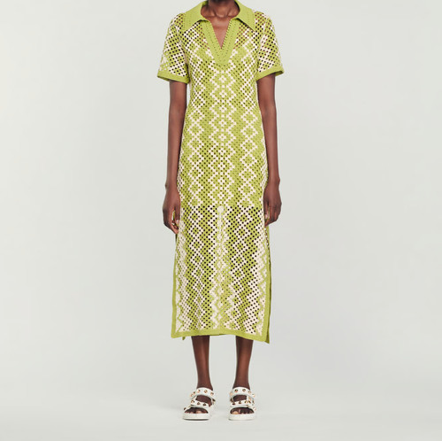 Sandro paris robe longue - sandro,