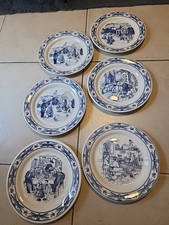 LOT DE 6 ASSIETTES ALSACE