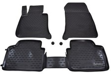 Tapis De Sol Caoutchouc À Bords Hauts Pour BMW 3 Serie E90 E91 2006-2015 Noir