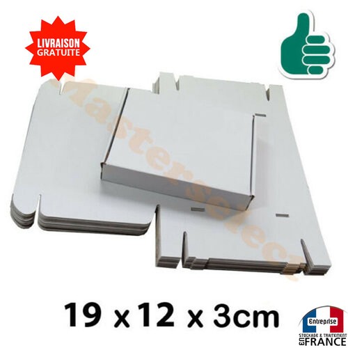 Carton boite pour - , lettre