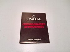 Ultra Rare Vintage OMEGA Speedmaster Mark III Brochure French Language 70SS