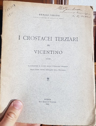 Ramiro fabiani crostacei - fabiani:, i