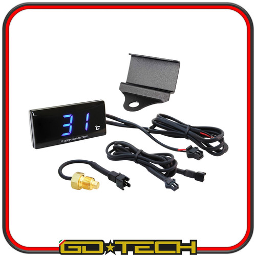 Thermomètre numérique moto - thermomètre,
