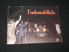 REVUE L AUTOMOBILISTE  N° 15