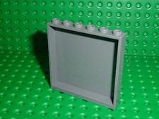 Lego panel 1x6x5 dkstone - lego,