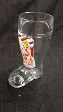  German Boot Beer Glass  