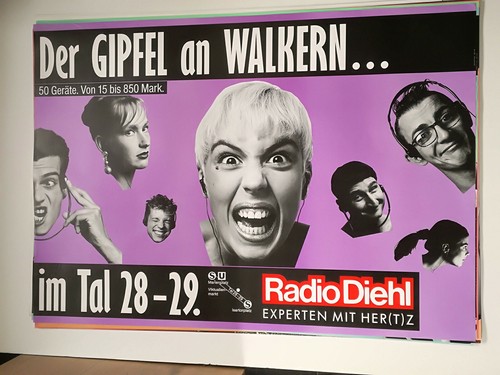 Affiche radio diehl - affiche, walkman