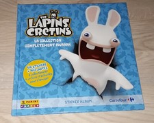 The Lapins Crétins  album Panini complet stickers collés très rare 2017 + cartes