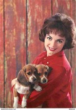 Animaux - Chiens - Beagle - Chiots - Femme - Carte Neuve - CPM - Voir Scans Rect