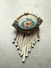 Ancien Pendentif Argent Massif