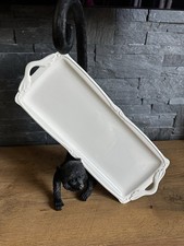 Plat à cake en faïence de Gien  Modèle Rocaille