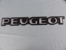 PEUGEOT sigle emblème logo insigne monogramme hayon coffre en plastique