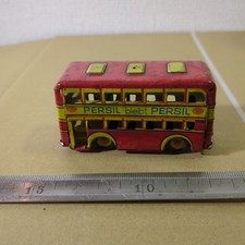 Jouet en étain bus à deux