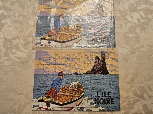 Puzzle tintin île noire - -,