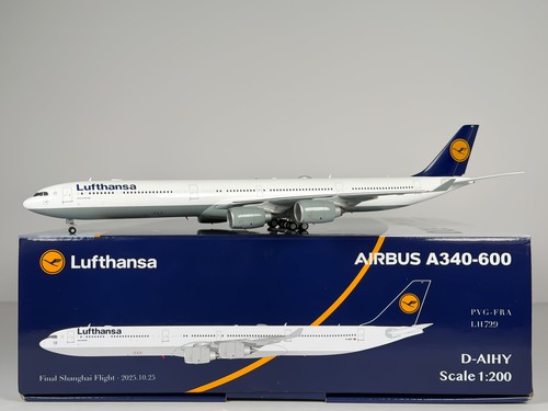Lufthansa airbus a340 600 - airbus, a340-600