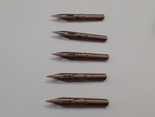 lot 5 plume d'ecriture nibs