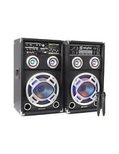 SPD-10V  | Set  de 2 enceintes actives 10" USB/VHF