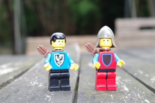 Lego chevalier moyen age - age, lot