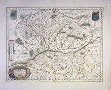 (CARTE D'ANJOU). BLAEU