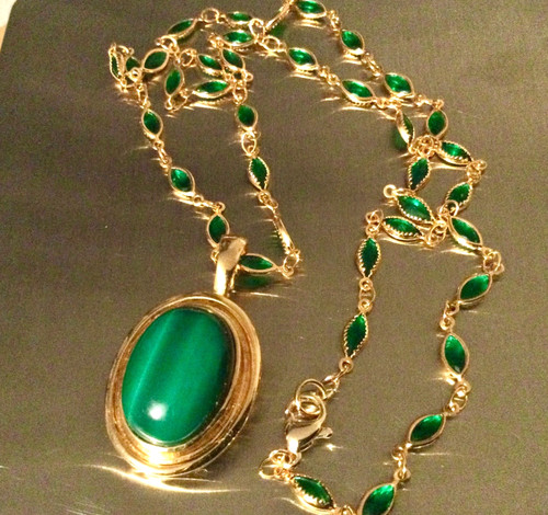 Collier grand pendentif - collier,
