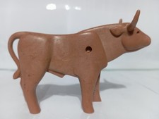 PLAYMOBIL FIGURINE BOEUF FERME