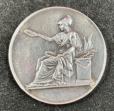 Argent - BRENET, médaille