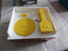 FISHER PRICE MUSIC BOX TOURNE DISQUE 5 DISQUES 