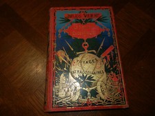 1899 Jules Verne Hetzel Le testament d’un excentrique glob doré dos au phare