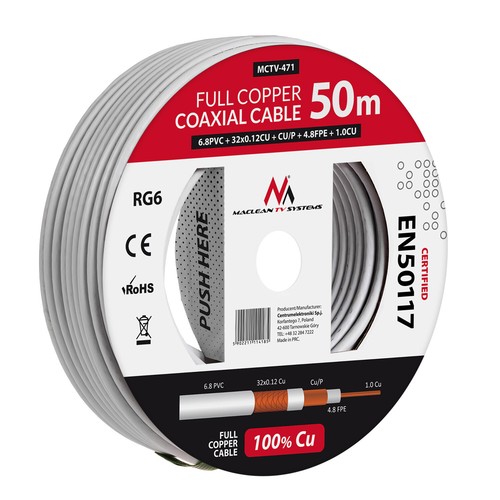Câble coaxial antenne sat - coaxial,