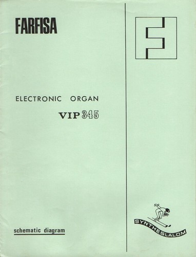 Farfisa vip 345 service manual - service,