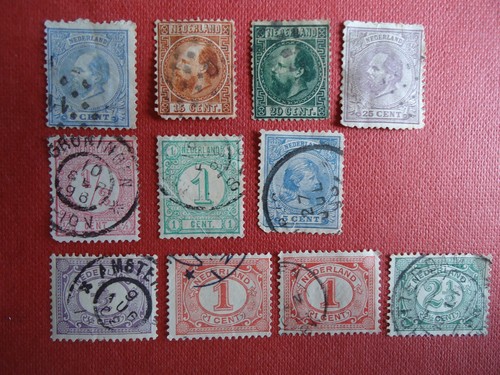 Lot timbres pays - de, pays-bas