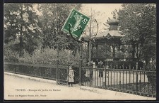 CPA Troyes, Kiosque du Jardin