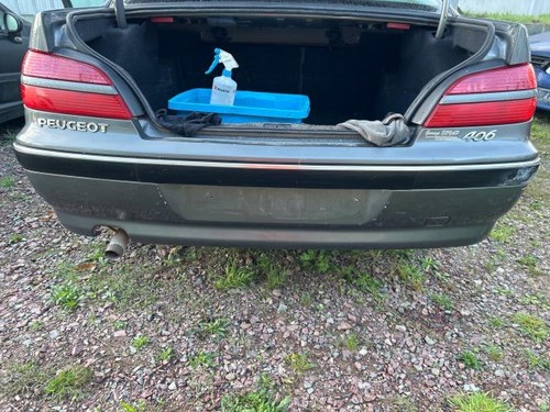 Pare choc arriere peugeot 406 - arriere,
