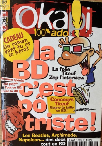 Okapi 100 ado - bd, c’est