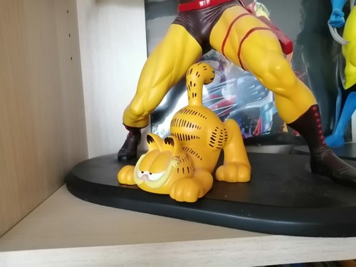 Statuette garfield tropico - statuette,