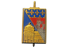 INSIGNE ECOLE MILITAIRE LA 1° B.S.C (Base de Soutien au Commandement) L.R PARIS