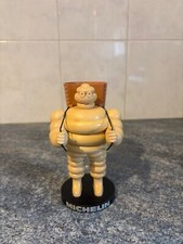 Ancienne Figurine Michelin Bibendum - Vendangeur - Pot à Crayon