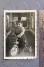 Photographie Époque Tricycle Jouet En Tôle Type Rosca Giordani Années '50 '60