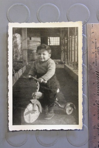 Photographie époque tricycle - photographie,