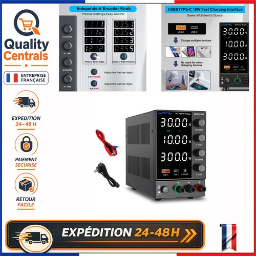 Alimentation laboratoire 30v - alimentation,