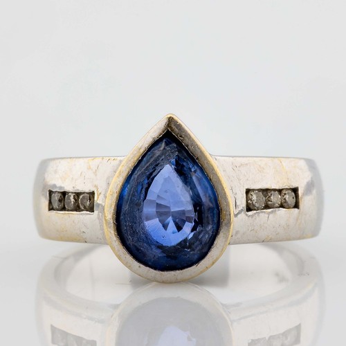 Bague 750 blanc 18k - 750,