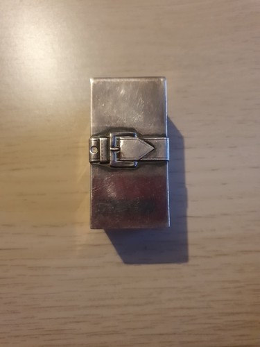 Porte briquet metal argentee - porte,