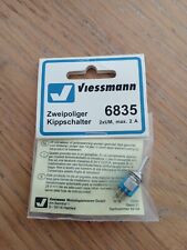 Viessmann, Ttes échelles, Interrupteur à bascule bipolaire pr allumage, Réf 6835
