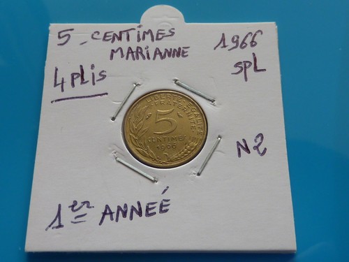 Centimes marianne 1966 - centimes, 4