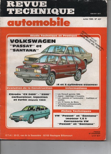 Revue technique passat - technique, vw