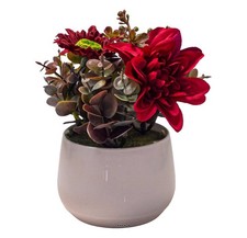 Pot de Dahlias fleurs