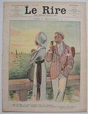 Le Rire #497 10 août 1912 Albert Guillaume, A. Vallée, H. Gerbault, D'Ostoya