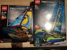 Lego technic lot de 2 bateaux  - 42105 Catamaran (2 en 1) & 42074 Racing Yacht