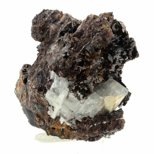 Zinkenite siderite calcite - zinkenite,,
