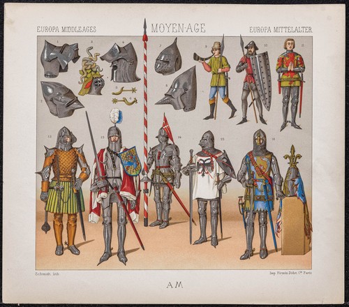 1890 moyen âge militaire - 1890,